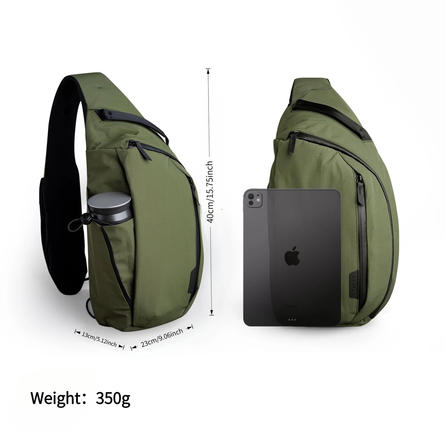 Versatile Outdoor Crossbody Bag | Sling Backpack for All Activities