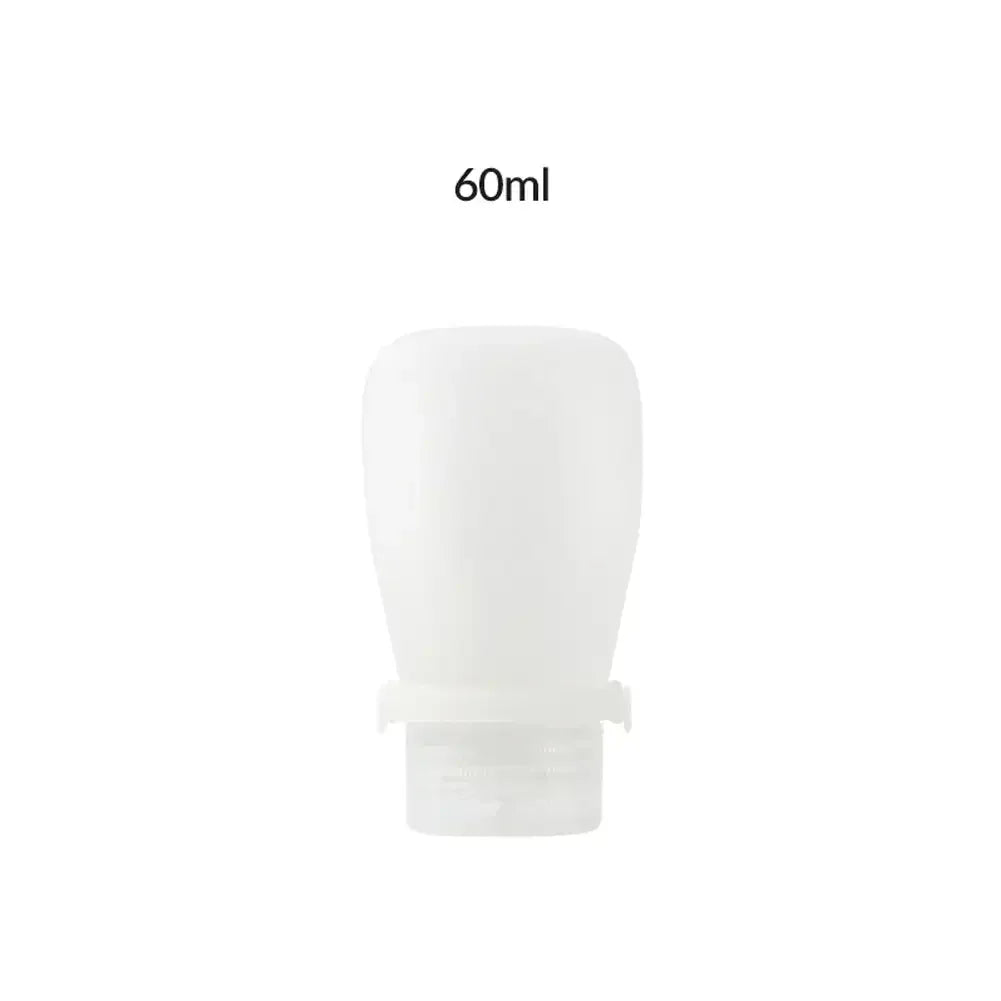 Silicone Travel Bottle Set | Leakproof Refillable Cosmetic Containers