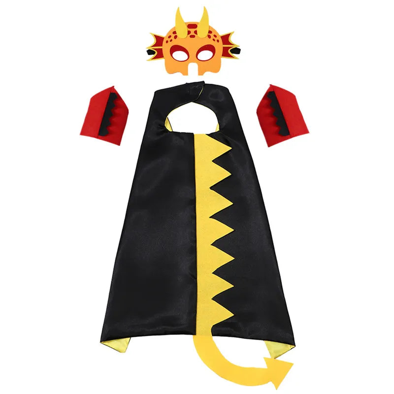 Kids Dinosaur Cape Costume Set | Fun Dress Up for Parties