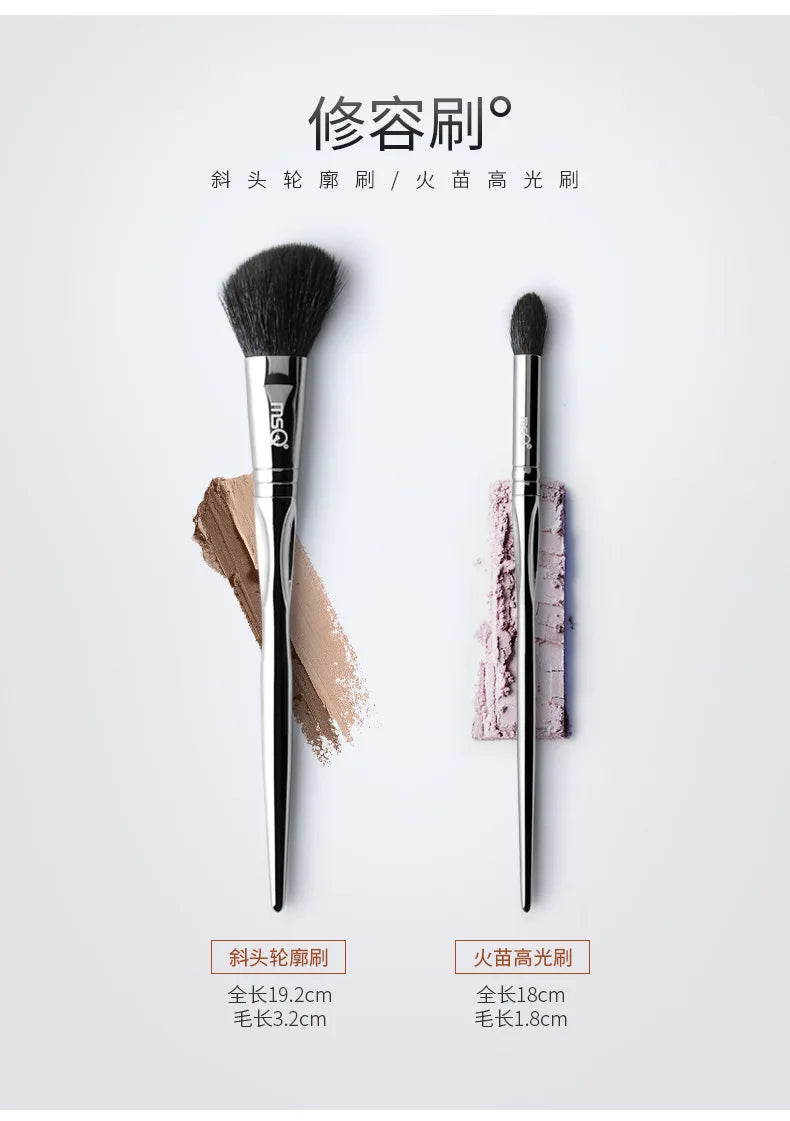 11PCS Professional Makeup Brush Set | Flawless Application Tool