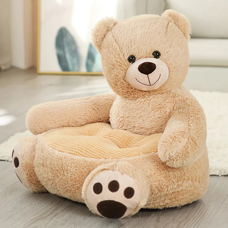 Adorable Plush Cartoon Animal Sofa Chair for Kids | Cozy & Fun