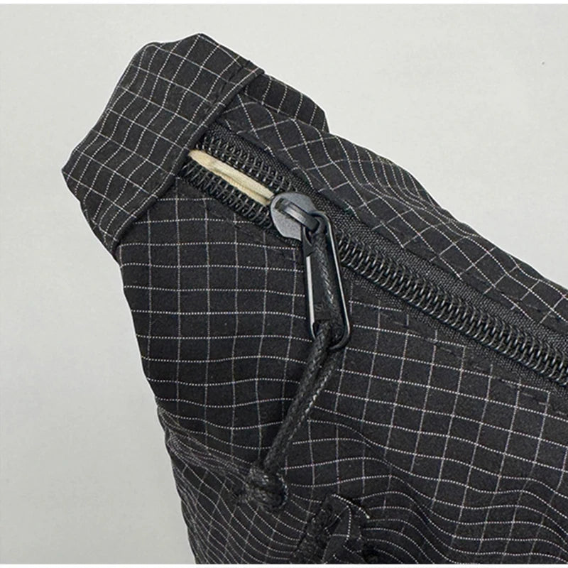 Stylish Plaid Nylon Shoulder Tote Bag | Versatile Everyday Accessory