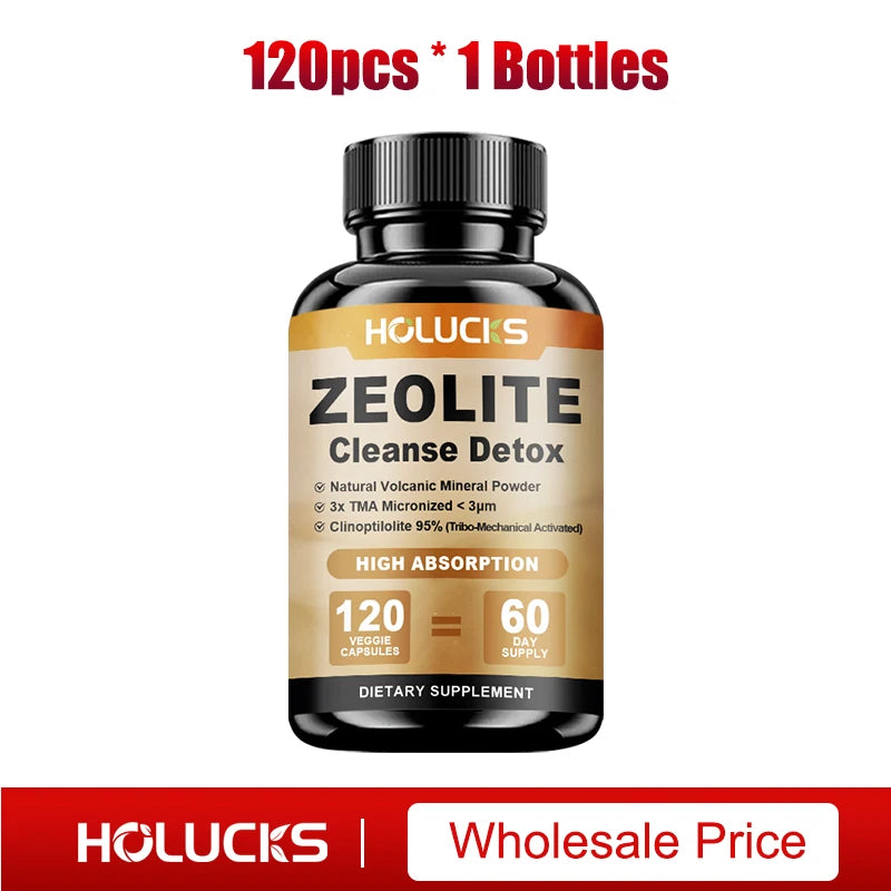 Zeolite Detox Supplement for Kidney Health & Mental Clarity