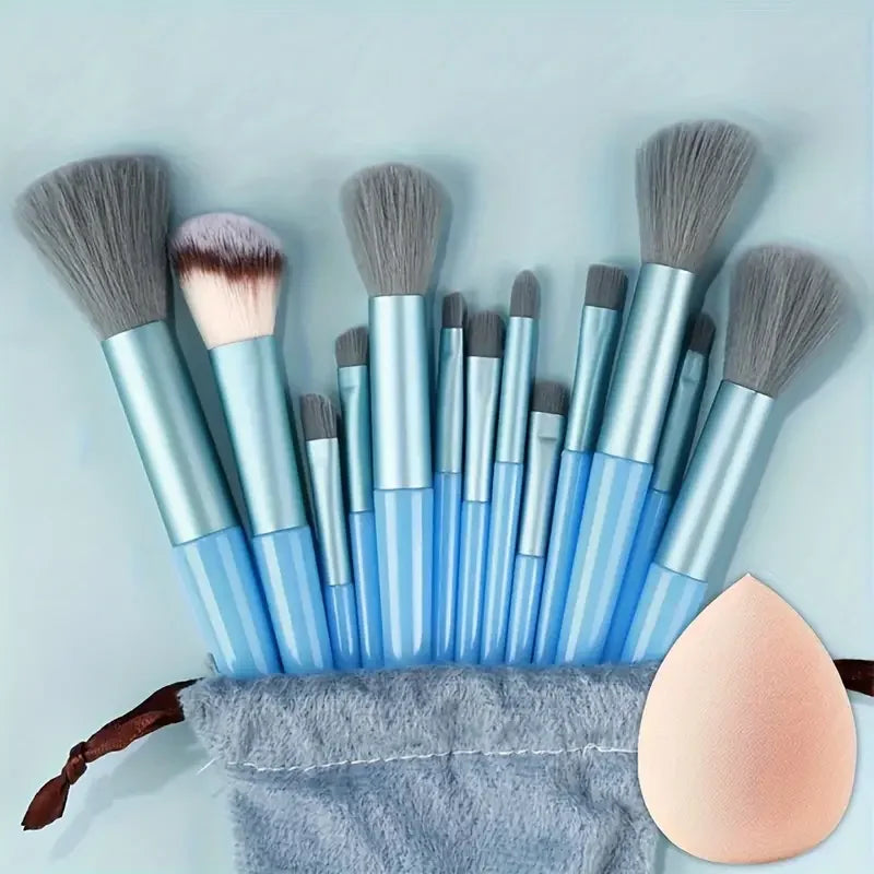 13pcs Professional Makeup Brush Set | Flawless Application Tools
