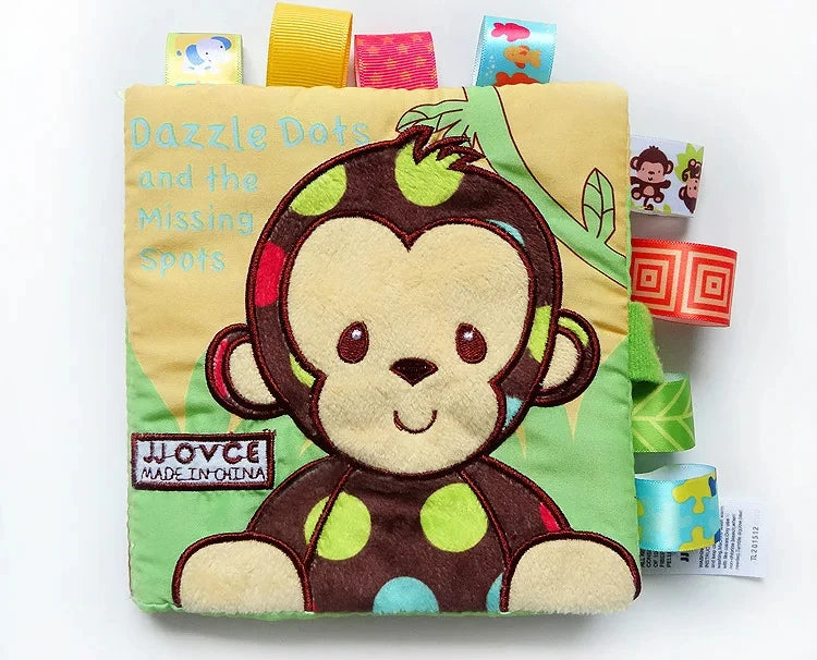 Soft Baby Cloth Animal Book | Engaging Sensory Learning Toy