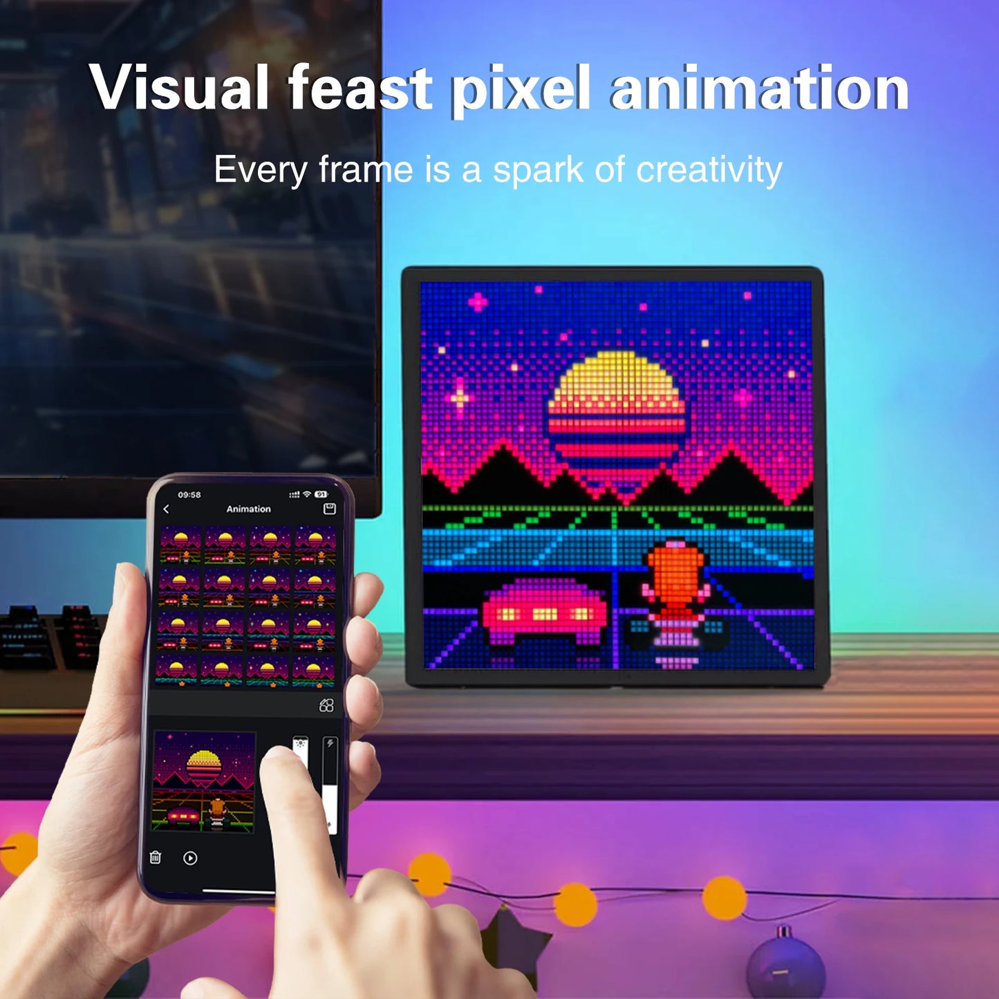 Programmable LED Pixel Display 64x64 RGB Matrix Panel