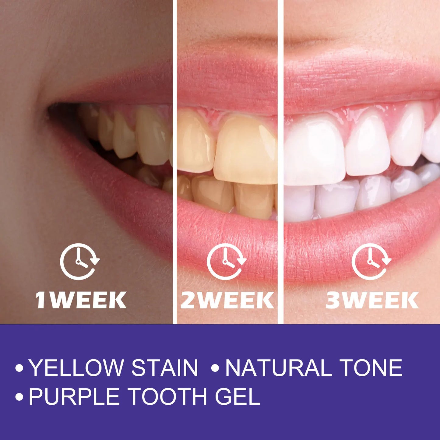 Purple Whitening Toothpaste | Deep Clean, Stain Removal & Fresh Breath