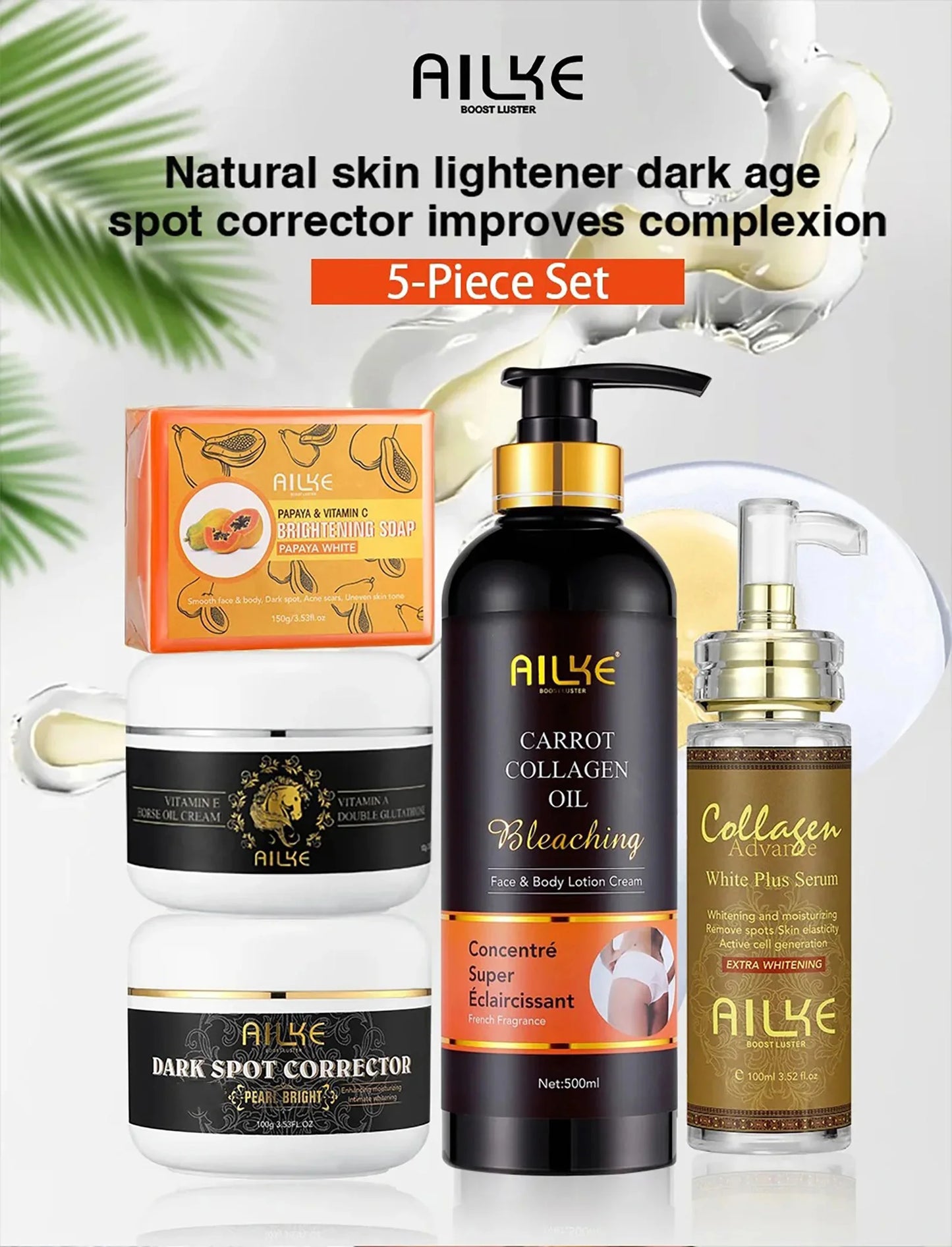 5 in 1 Skin Care Kit | Revitalize, Brighten & Smooth Skin