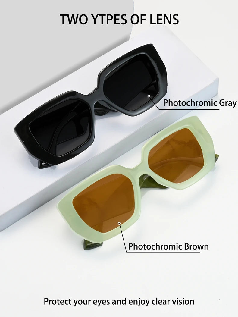 Oversized Anti Blue Light Prescription Glasses for Men & Women