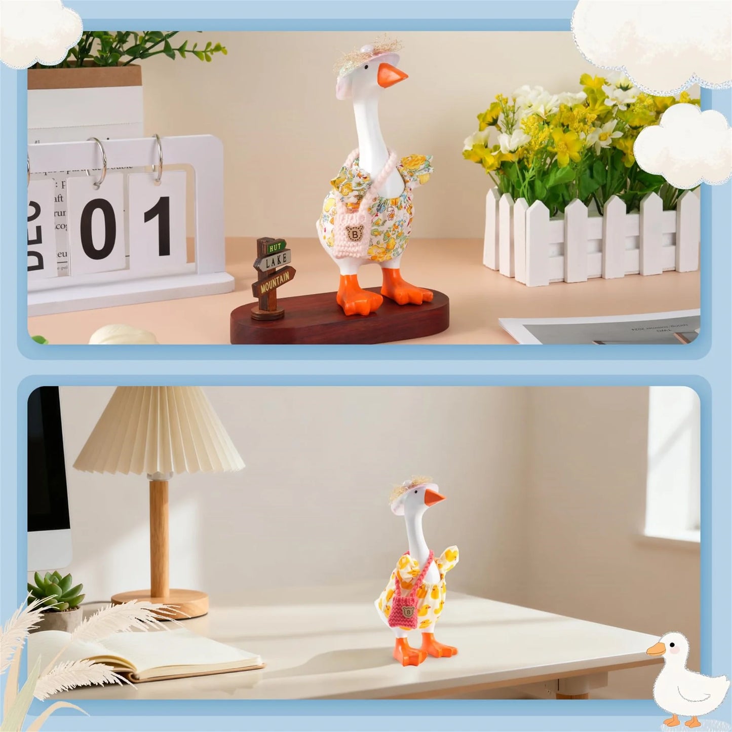 Adorable Mini Goose Wardrobe Set | Stylish Summer Attire & Accessories