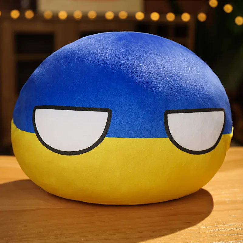 Country Ball Plushies - Fun Stuffed Dolls for All Ages