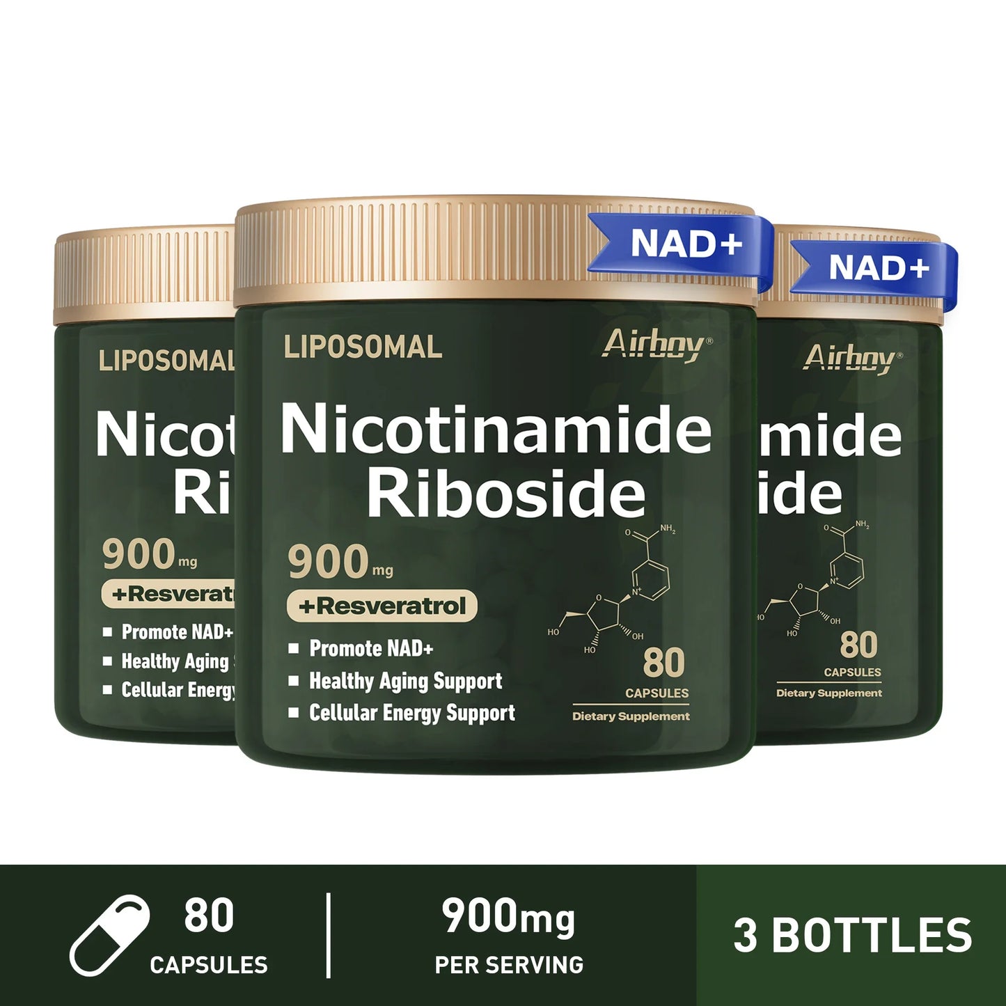 NAD+ Supplement for Nerve Protection & Healthy Aging