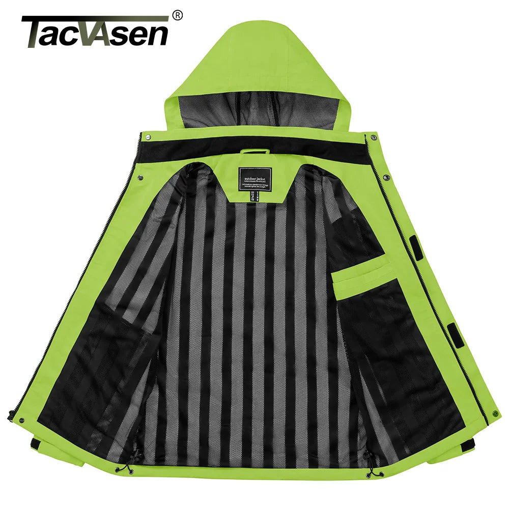 Chaqueta Impermeable Ligera para Hombre | Cortavientos Versátil para Exteriores