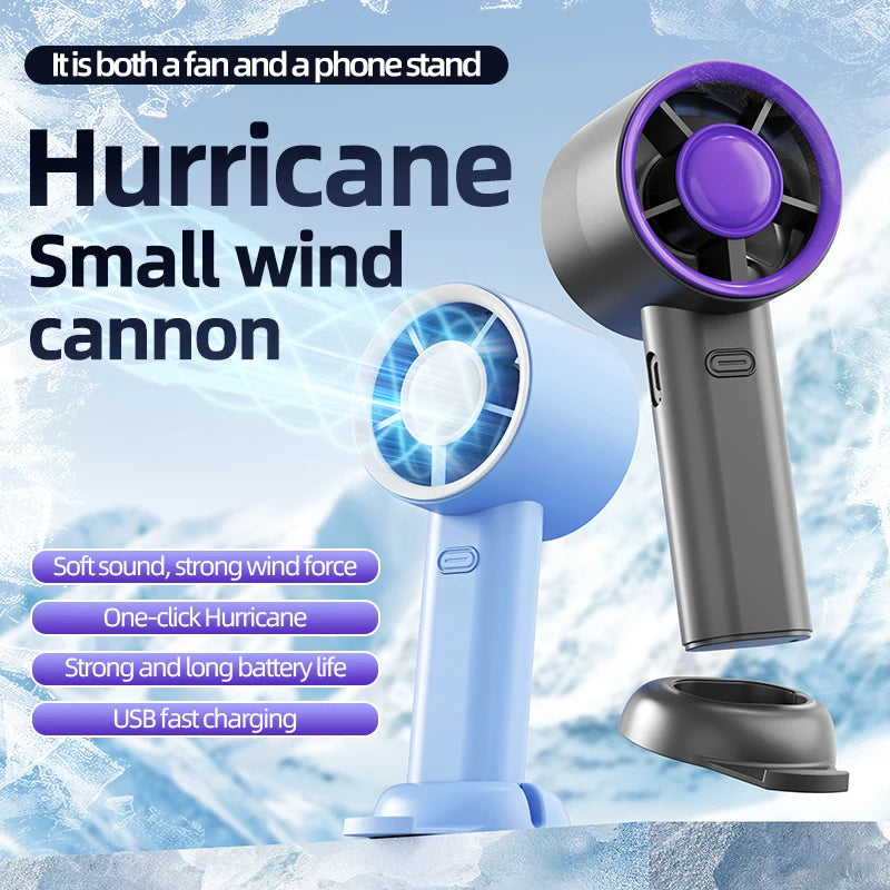Portable Mini Handheld Fan | USB Rechargeable Mute Travel Fan