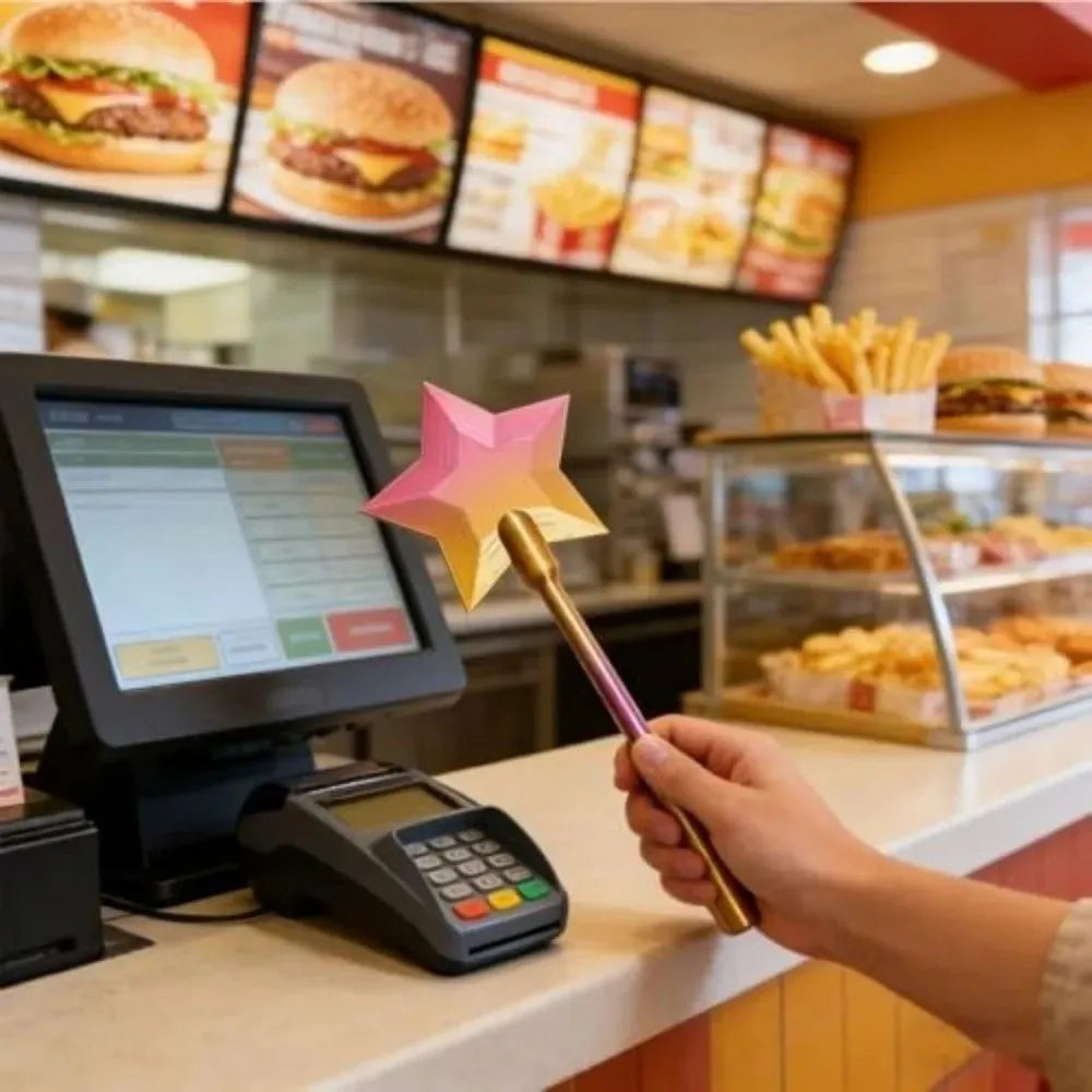 Portable 3D Printed Wand Tap to Pay Sleeve | Fun Payment Holder