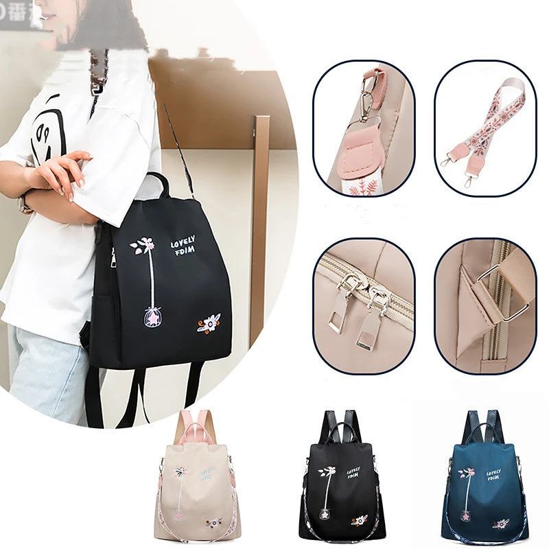 Fashion Waterproof Anti-Theft Women Backpack | Versatile Large Capacity