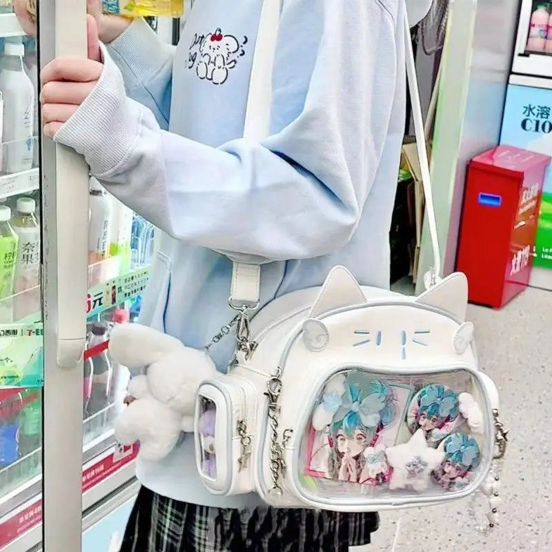 Cute Solid Black Ita Bag | Stylish Women's Everyday Backpack