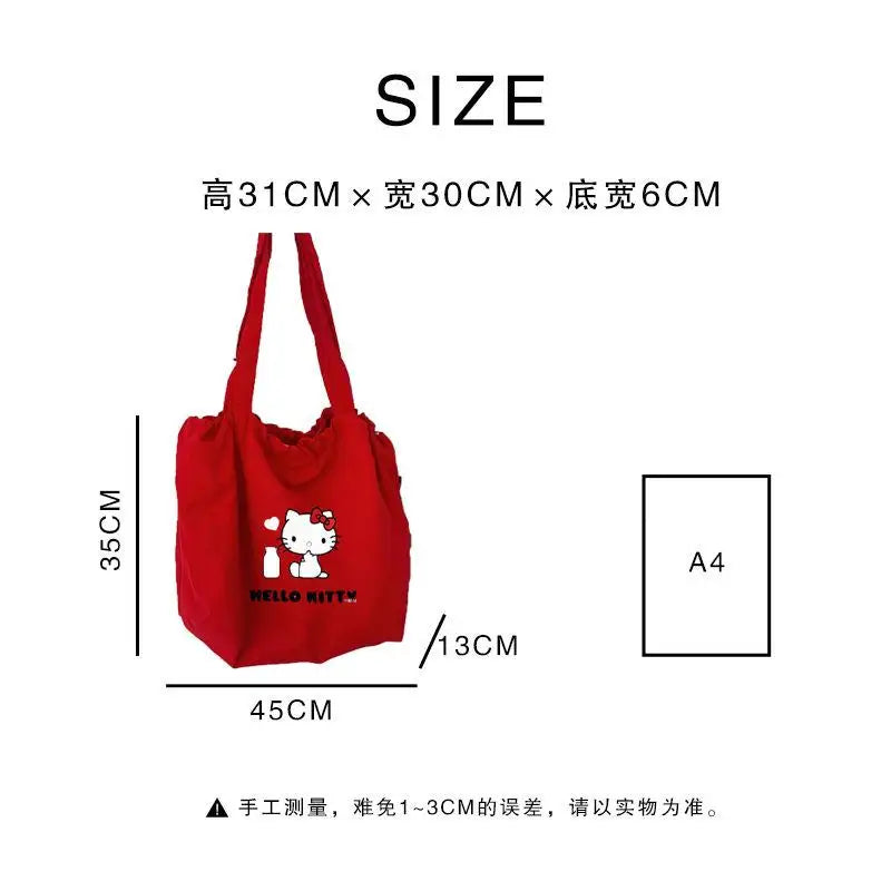 Kawaii Tote Bag for Women | Cute Large Capacity Shoulder Bag