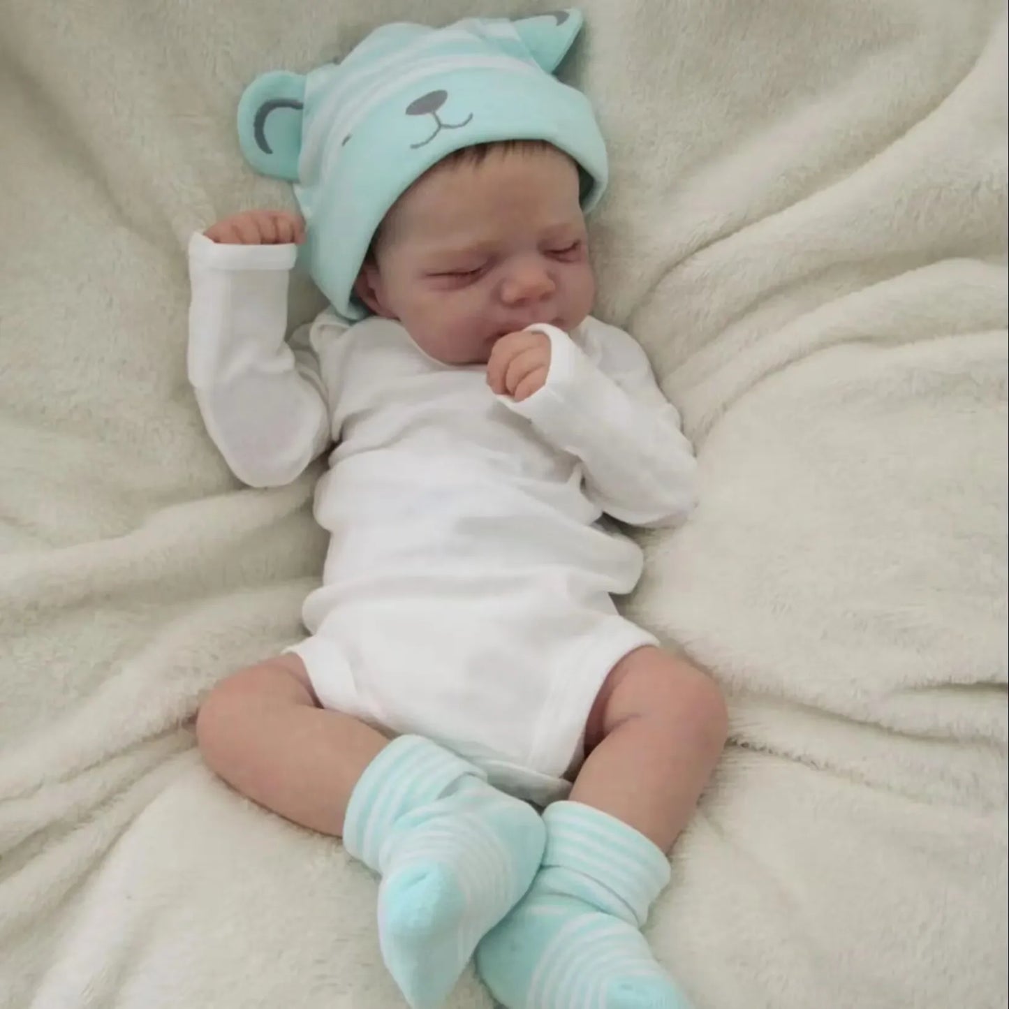 Muñeca Reborn Realista de Recién Nacido | Coleccionable Suave al Tacto a Tamaño Real