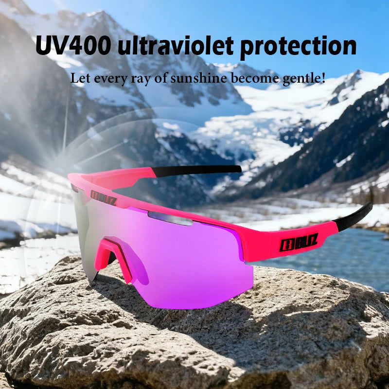 B Bliz Fusion Cycling Sunglasses Men Bicycle Racing Riding Glasses UV400 Photochromic MTB Outdoor Sports Camping Golf Equipment