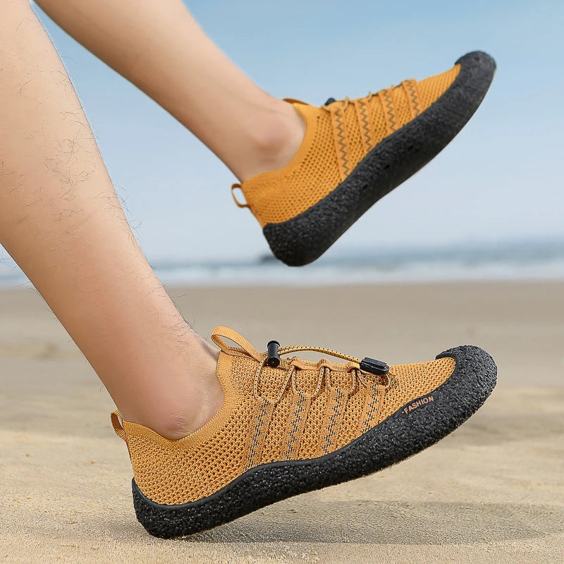 Quick Dry Aquatic Sneakers for Water Sports | Breathable Wading Shoes