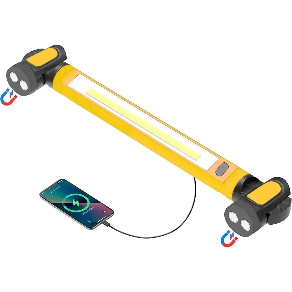 Super Bright Magnetic Work Light with Rechargeable Battery
