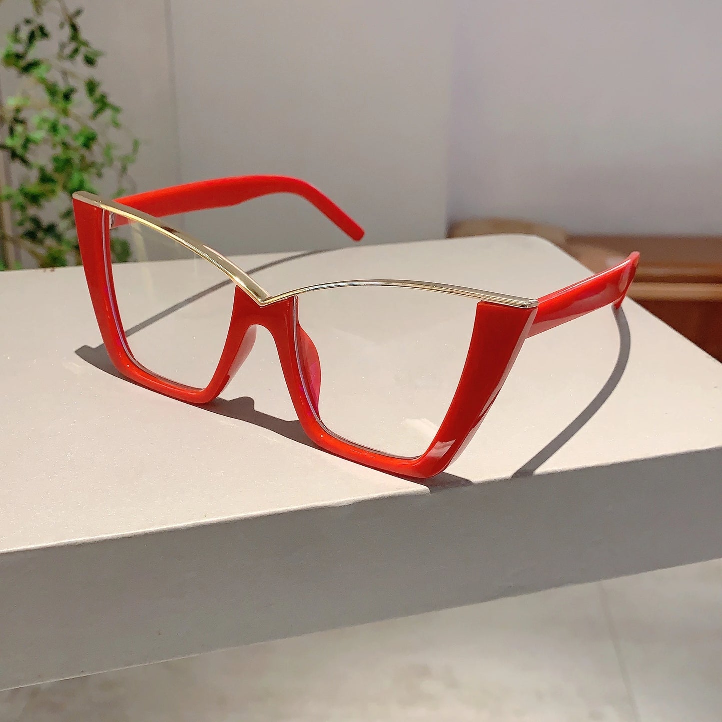 Chic Oversized Cat Eye Glasses | Stylish Blue Light Blocking Eyewear