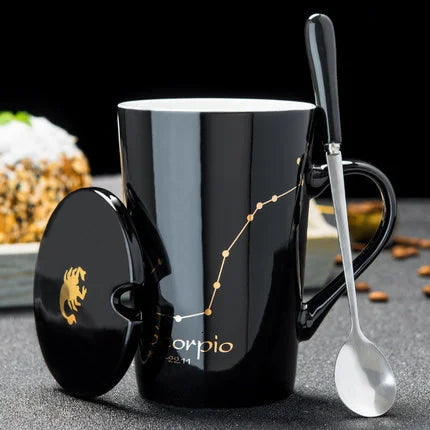 Creative 12 Constellations Ceramic Mugs | Unique Drinkware Gift