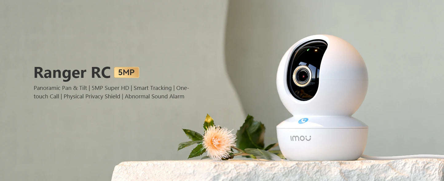 Indoor IP Camera with 360° Pan & Tilt | Smart Home Security
