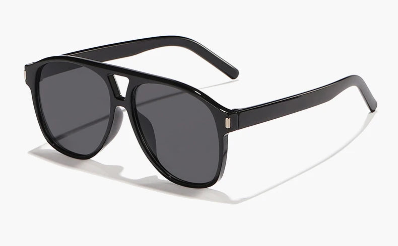 Luxury Big Frame Pilot Sunglasses | Trendy UV400 Shades