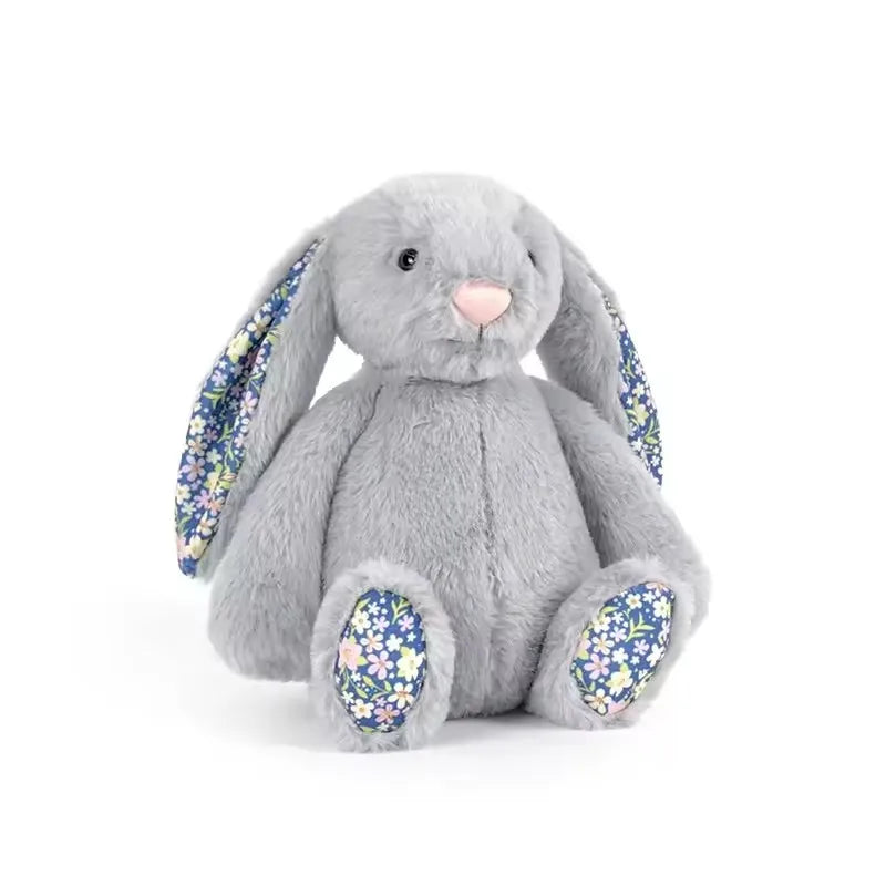 Cute Rabbit Plush Toy with Floral Ears | Ideal Kids Gift