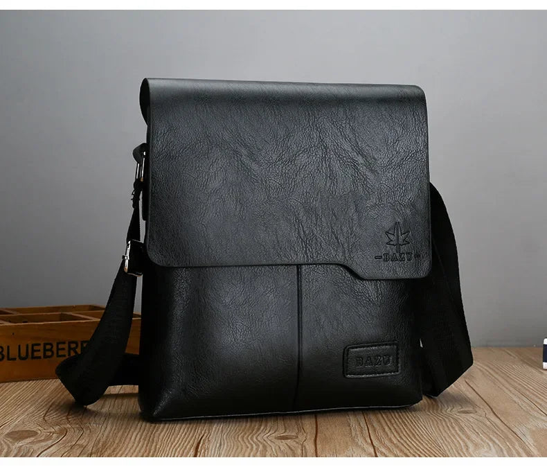 Luxury Vintage Leather Messenger Bags for Men | Stylish Shoulder Bag