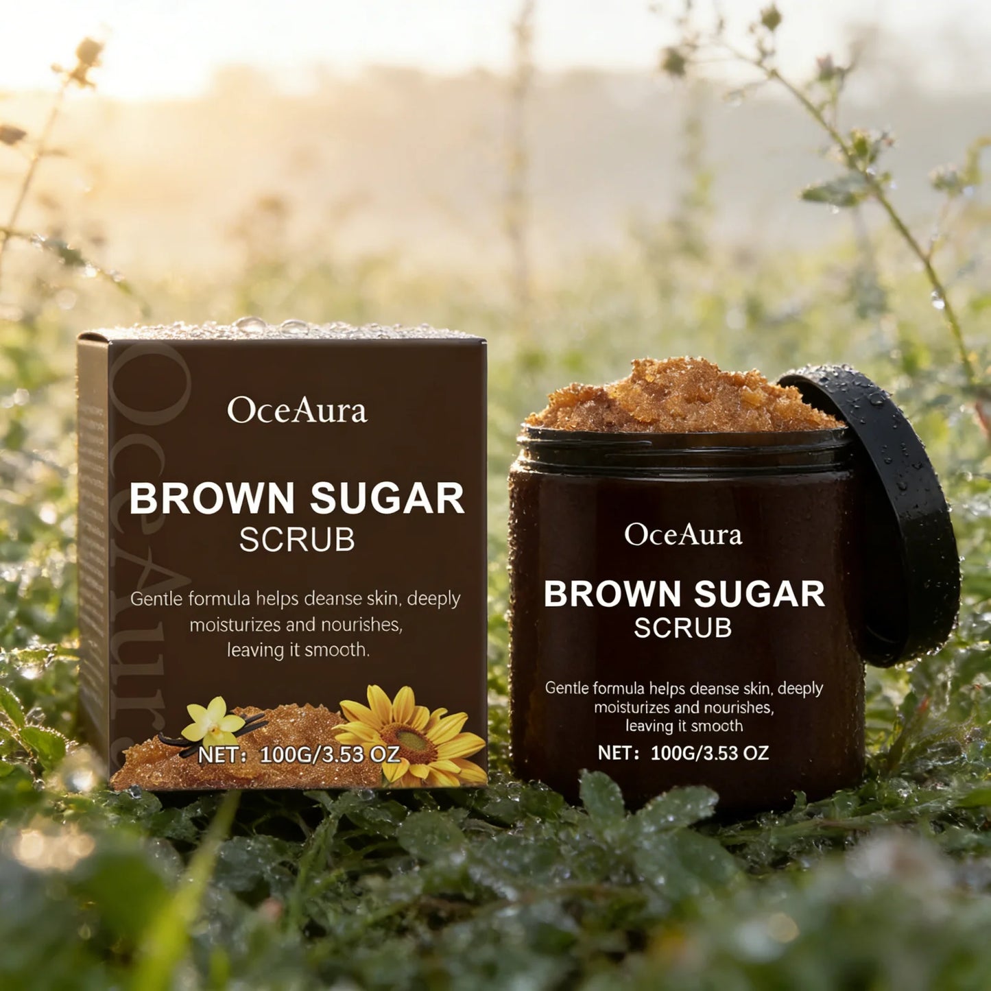 Exfoliating Brown Sugar Scrub for Body | Deep Clean & Moisturize