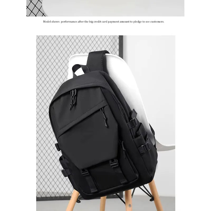 Durable Waterproof Simple Men's Backpack | Perfect for Students
