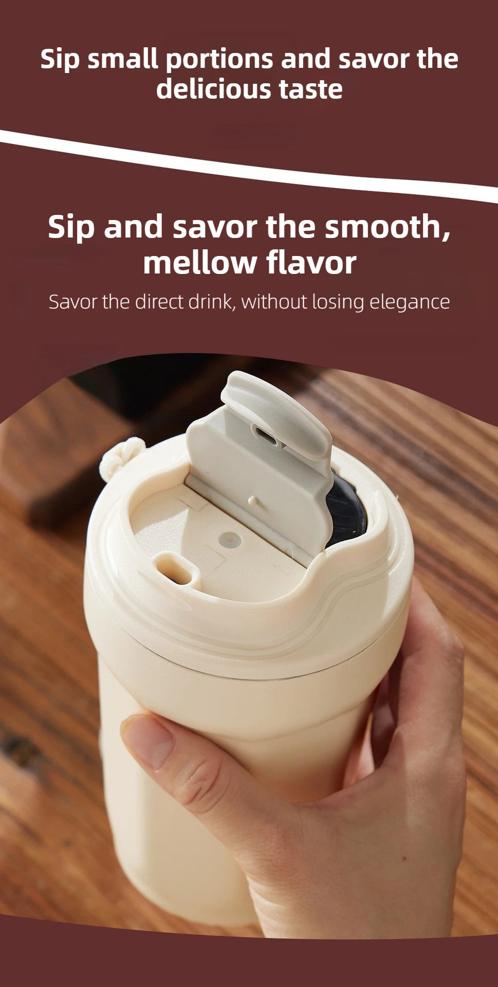 Vacuum Insulated Stainless Steel Travel Mug | Smart Temp Display