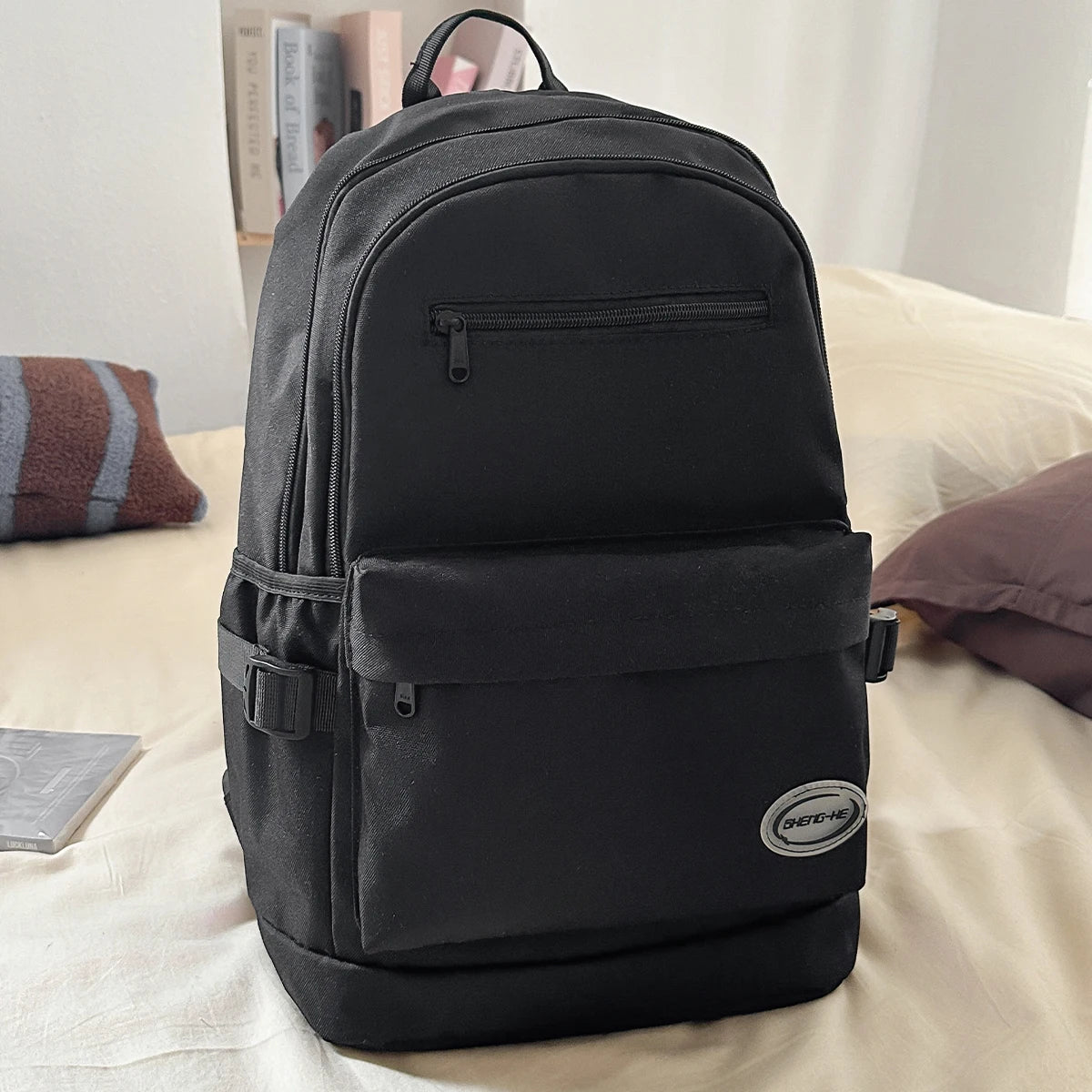 Large Capacity School Backpack for Junior High | Stylish & Durable
