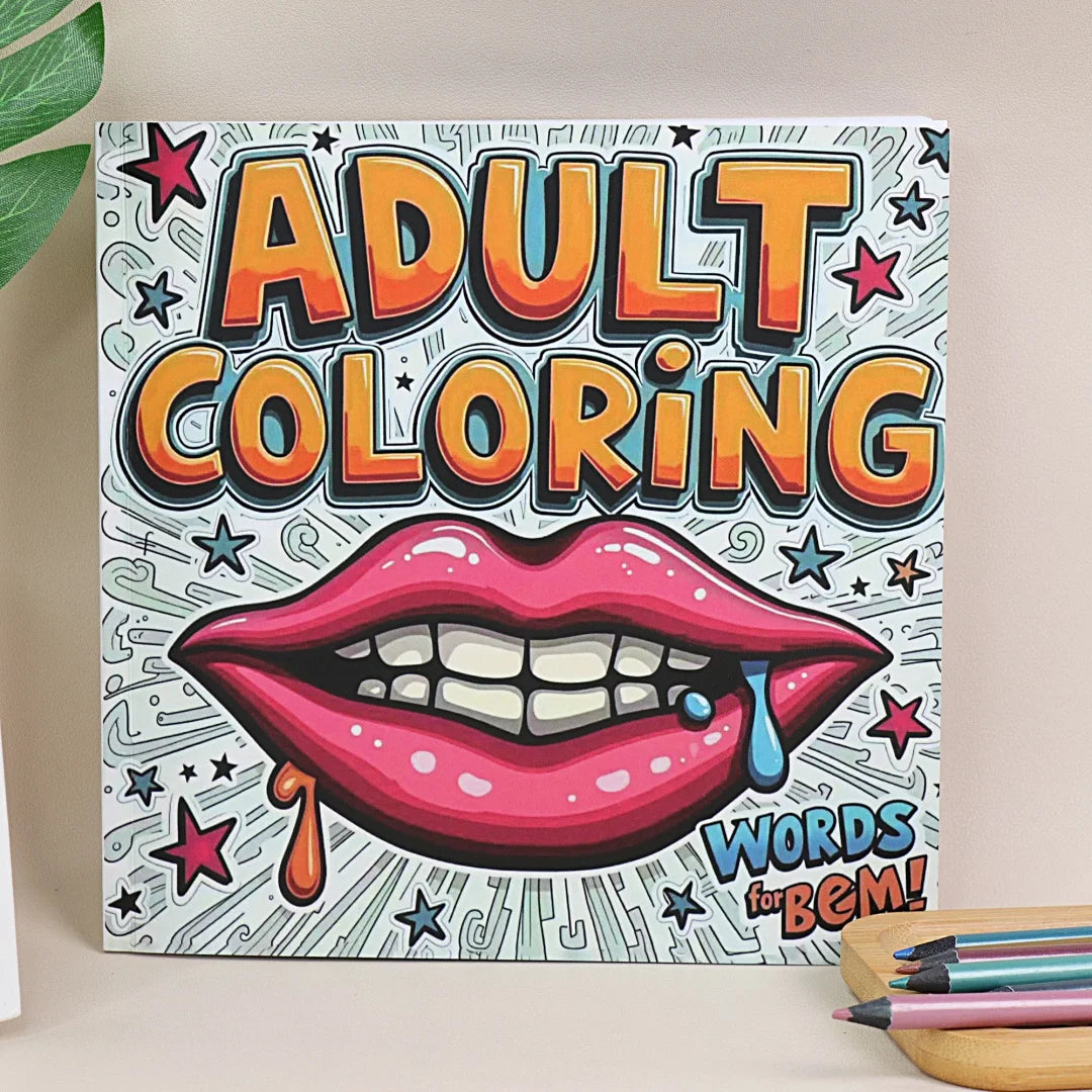 Funny Graffiti Mandala Coloring Book | Relaxing Gift for All Ages
