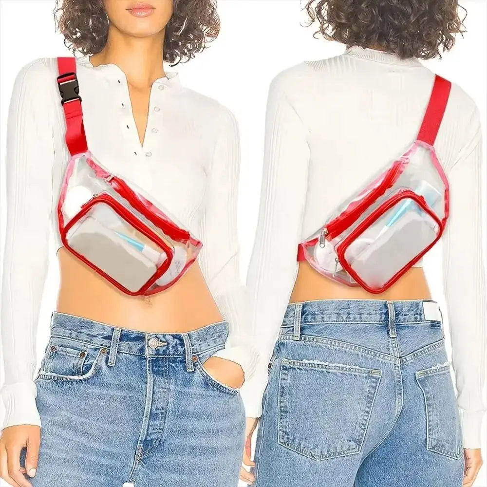 Waterproof Clear Fanny Pack | Stadium Approved Sports Waist Bag