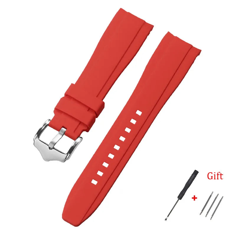 High Quality Silicone Watch Band | 20mm & 22mm Waterproof Straps