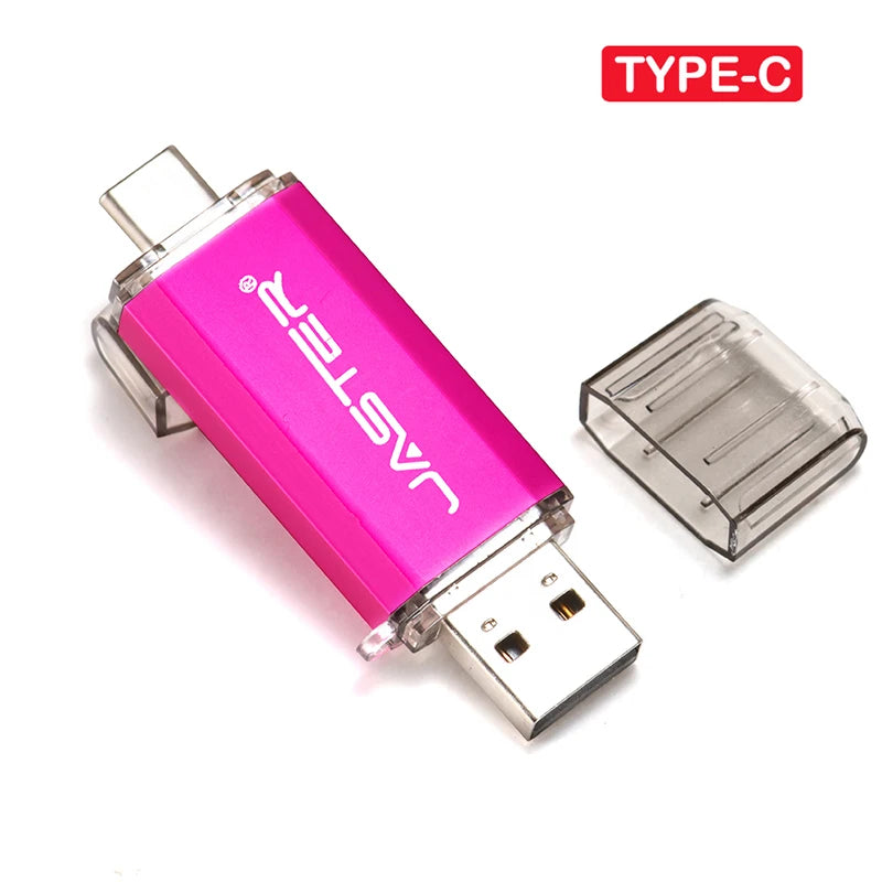 High-Speed OTG USB Flash Drive for Type-C Devices | 128GB to 4GB