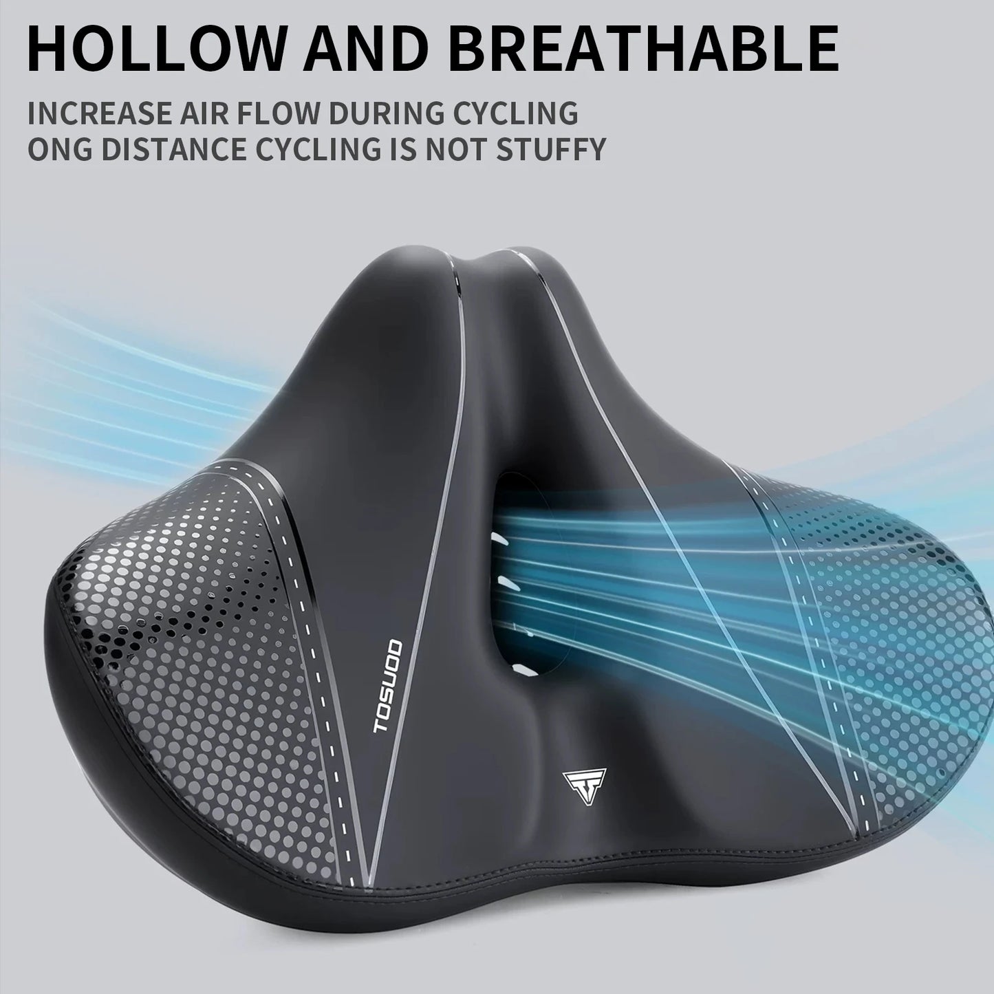 Comfortable Bicycle Seat Pad | Soft & Breathable Bike Saddle