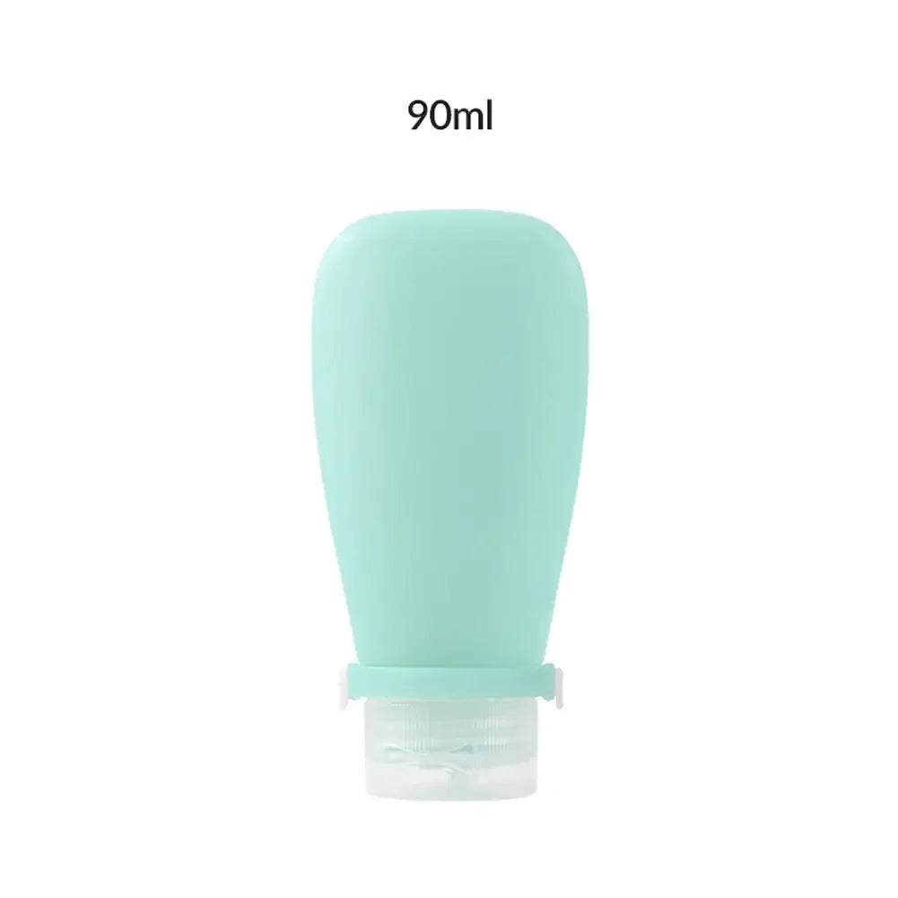 Silicone Travel Bottle Set | Leakproof Refillable Cosmetic Containers