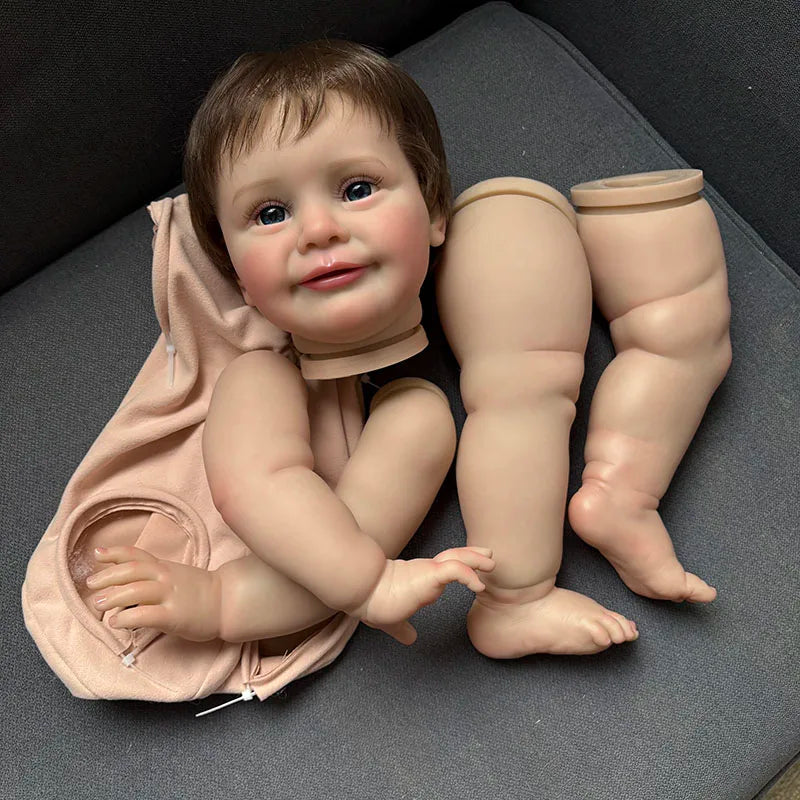25" Large Unfinished Reborn Doll Kit | Lifelike DIY Baby Doll