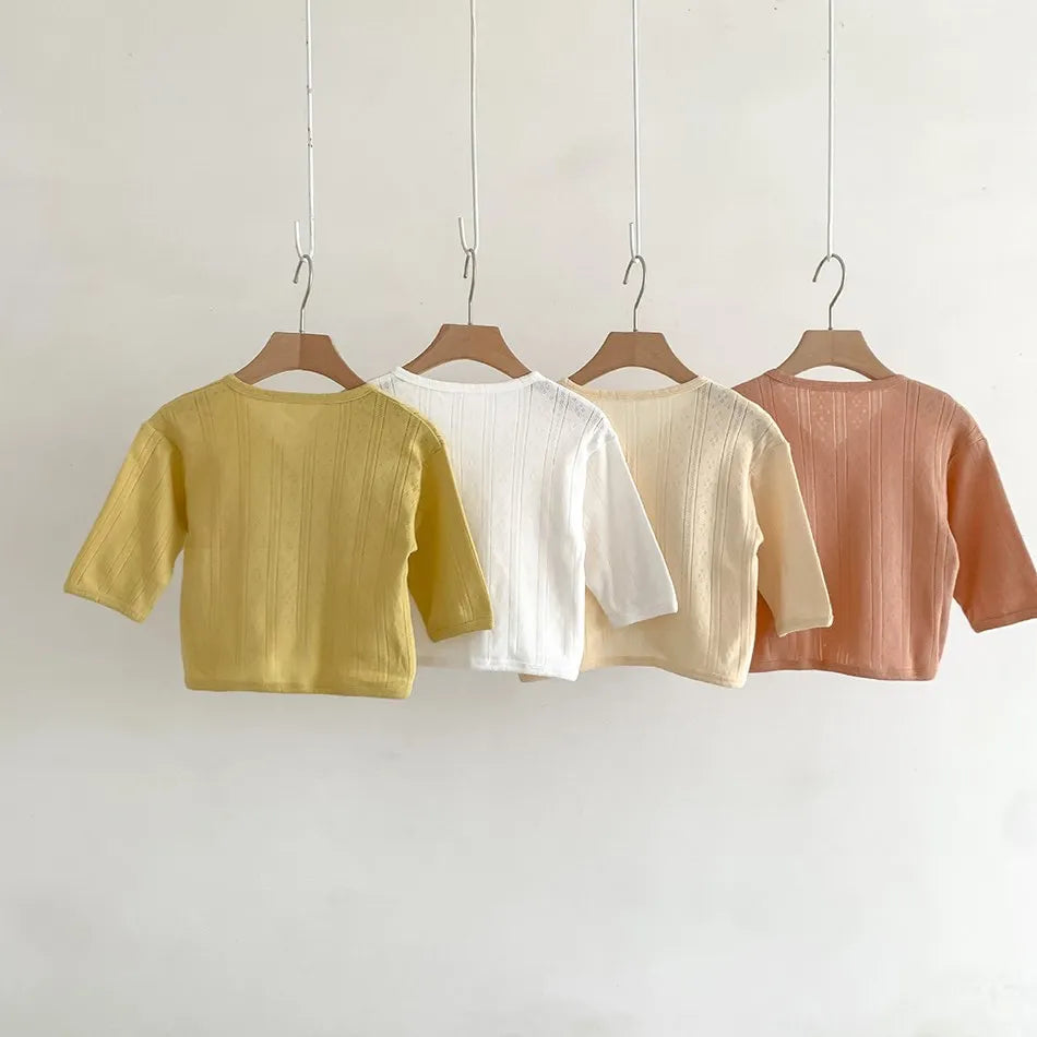 Lightweight Kids Summer Jacket | Stylish Toddler Cardigan Top