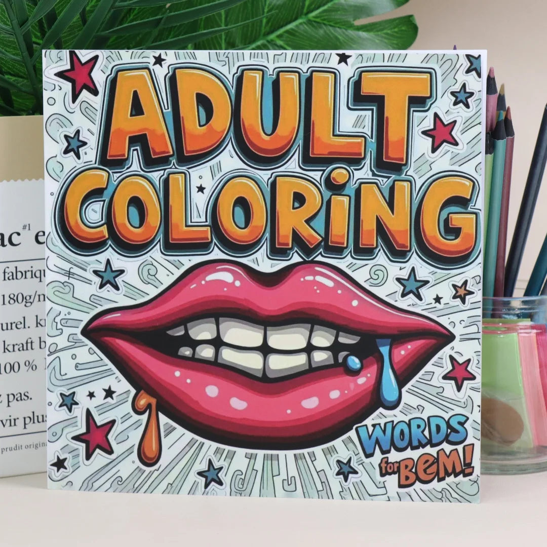 Funny Graffiti Mandala Coloring Book | Relaxing Gift for All Ages