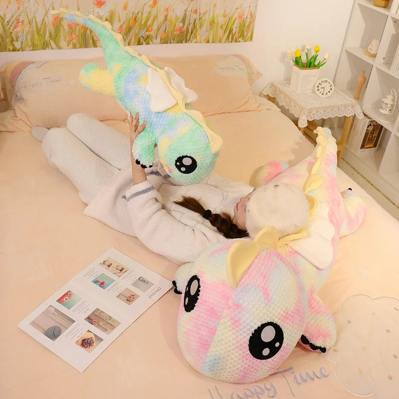 Giant Unicorn Plush Pillow | Soft Stuffed Dinosaur Hug Toys