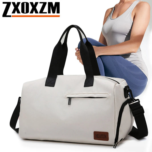 Waterproof Sports Duffle Bag with Shoe Compartment | Ideal Gym Tote