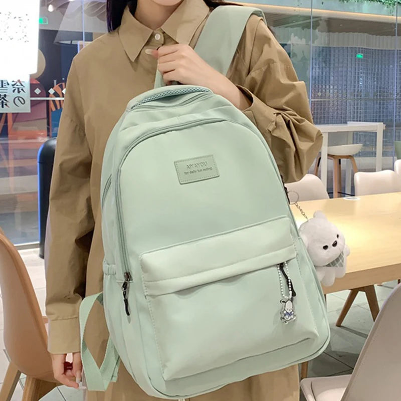 Stylish High Capacity Waterproof Backpack for Women & Girls