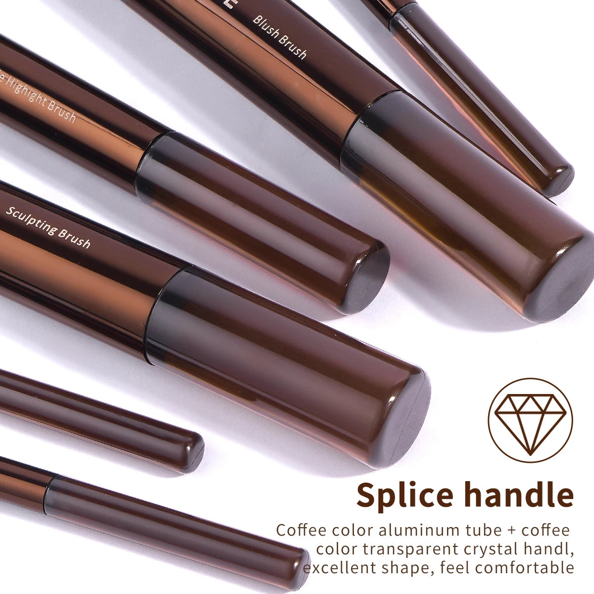 13pc Soft Synthetic Hair Makeup Brush Set | Flawless Beauty Tools