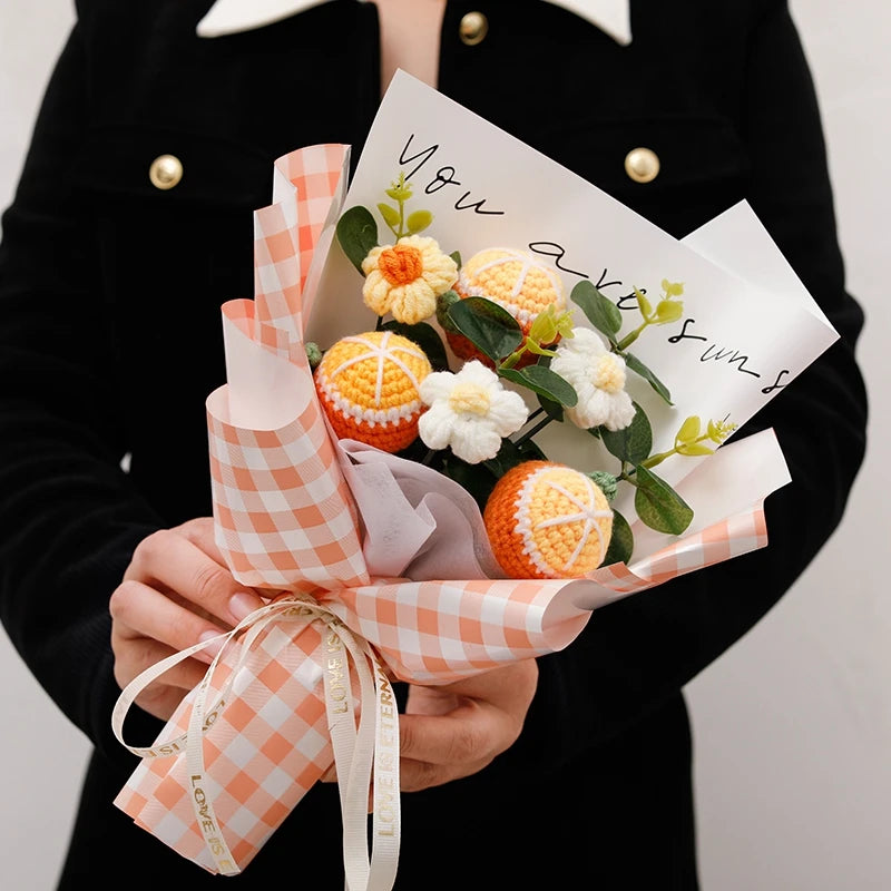 Ramo Eterno de Flores de Ganchillo | El Regalo Perfecto para Cualquier Ocasión